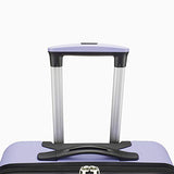 Travelers Choice Cypress Colorful 2-Piece Small and Large Hardside Spinner Luggage Set, Lavender