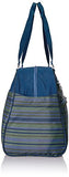 Baggallini Women'S Weekender With Rfid, Moss Stripe Multi