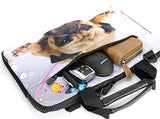 AUPET 11" 11.6" 12" 12.5" 12.9" 13-13.3 inch Canvas Laptop Sleeve Bag Carrying Messenger Bag