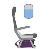 American Tourister Zoom 4 Piece Bundle | 21", 25", 28", Travel Pillow (Purple)