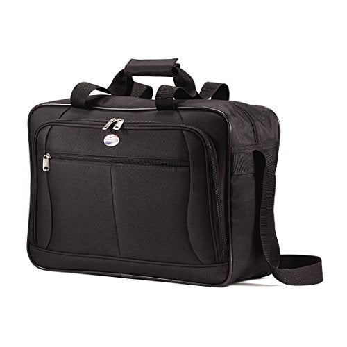 American Tourister Luggage Pop Extra Carry on Boarding Bag (One Size, Black)
