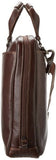 Boconi Tyler Tumbled Zipster in Coffee w/Khaki