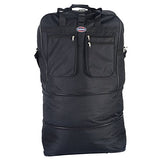 Tangkula 40" Rolling Wheeled Duffel Bag Spinner Suitcase Spinning Luggage Black New