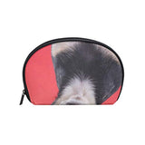 Cosmetic Bag Cute Chihuahua Dog Customized Shell Makeup Bags Organizer Portable Pouch for