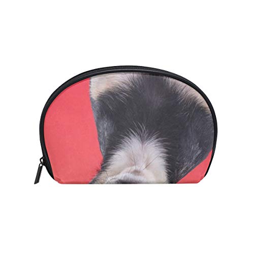Cosmetic Bag Cute Chihuahua Dog Customized Shell Makeup Bags Organizer Portable Pouch for