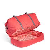 Vera Bradley Midtown Travel Bag, Polyester, coral reef