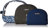 Baggallini Cosmetic Trio Set, Blue Triangle