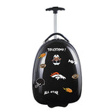Nfl Denver Broncos Kids Lil' Adventurer Luggage Pod, Black