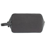 Carlucci Elite Leather Toiletry Kit - Black