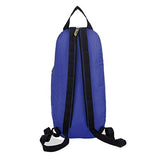 Bibitime Dark Blue Rainbow Style Nylon Outdoor Travel Chest Bag Sling Crossbody Messenger Bags