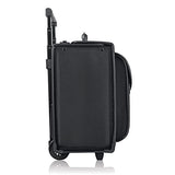 Solo Herald 15.6 Inch Rolling Laptop Catalog Case with Dual Combination Locks, Black