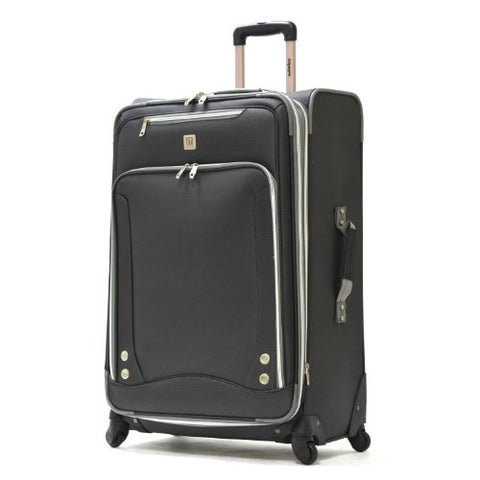 Olympia Luggage Skyhawk 26 Inch Expandable Vertical Rolling Case,Black,One Size