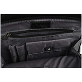 Kenneth Cole Reaction Top Zip Crossbody Tablet Bag with RFID Travel Cross-Body, Black One Size
