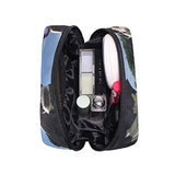 Cosmetic Bag Cool Two Cows Girls Makeup Organizer Box Lazy Toiletry Case