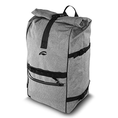 Vatra Skunk Rollup Backpack Gray - Smell Proof - Water Proof
