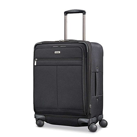 Hartmann Century Domestic Carry On Expandable Spinner Ss Carry-On Luggage, Basalt Black
