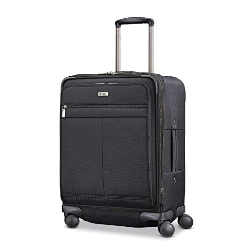Hartmann Century Domestic Carry On Expandable Spinner Ss Carry-On Luggage, Basalt Black
