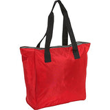 Derek Alexander Large Top Zip Shopper, Black, One Size