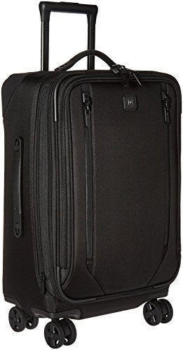 Victorinox Lexicon 2.0 Dual-Caster Large Expandable Spinner Carry-On, Black