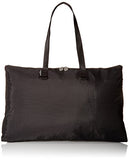 Baggallini Foldable Travel Tote, Black/Charcoal