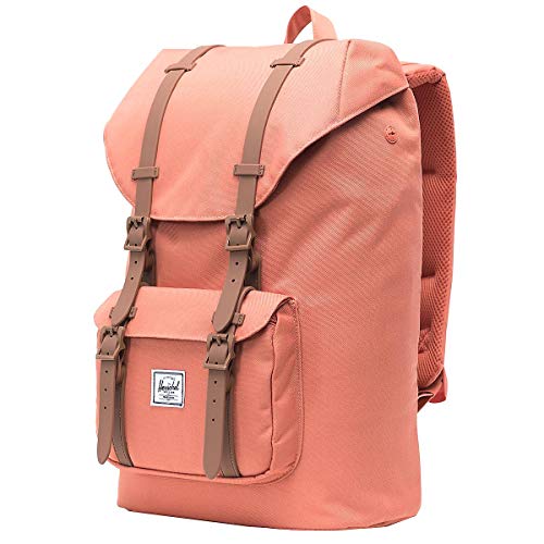 Herschel Little America Mid-Volume Backpack Apricot Brandy/Saddle Brown One Size