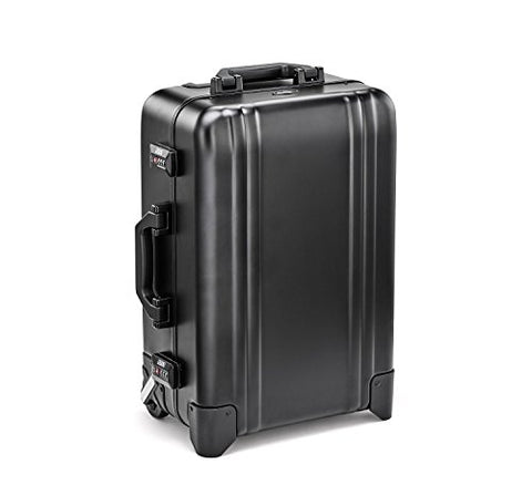 Zero Halliburton Classic Aluminum 2.0 - Carry-On 2 Wheel Luggage (BLACK)