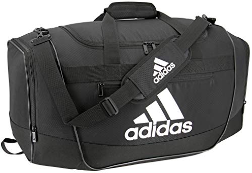 adidas Defender III medium duffel Bag, Black/White
