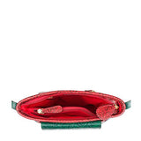 Hidesign Women'S Sindhu Leather Cross Body Bag, Red