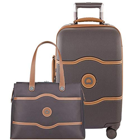 Delsey Chatelet Plus Carry-On Set Chocolate