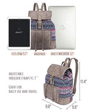 Lily Queen Fashion Small Purse Backpack Lightweight For Women And Teen Girls Colorful