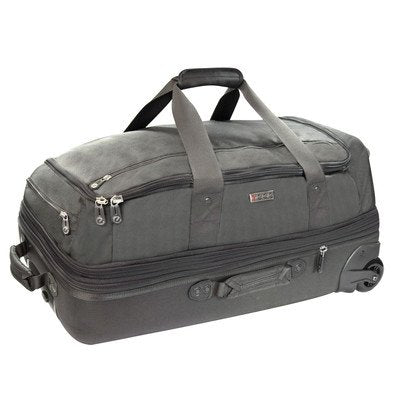 ECBC Falcon Wheeled Rolling 26-Inch Duffle Bag, Grey