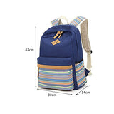 S Kaiko Canvas Backpack Casual Daypacks School Backpack For Women And Men Laptop Backpack Daypack