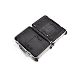 Zero Halliburton Geo Aluminum 3.0 Carry-On 4 Wheel Spinner Travel Case Zrg2519 (Silver)