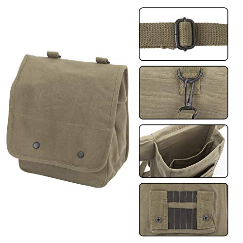 Army Force Gear Golani Brigade Logo IDF Israel Defense Forces Canvas Crossbody Travel Map Bag