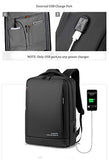 Slim Laptop Backpack Business Travel Durable Laptops Backpack with USB Charging Port College School Computer Bag for Women & Men Fits 15.6 Inch Laptop and Notebook Blue