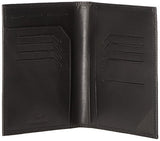 Victorinox Men's Altius Edge Leibnitz Passport Cover with RFID, black leather L