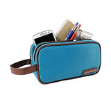 Travel / Cosmetic Makeup Ladies Clutch Toiletry Bag Light Blue