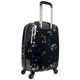 Aimee Kestenberg Women's Midnight Floral 20" Hardside Expandable 4-Wheel Spinner Carry-on Luggage