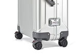 Zero Halliburton Geo Aluminum 3.0-24" 4-Wheel Spinner, Silver