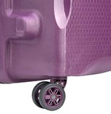 DELSEY Paris Belfort DLX 30" Checked Spinner, Purple