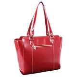 McKleinUSA ALICIA 97516 Red Leather Women's Business Tote