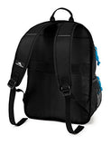High Sierra Ultimate Access 2.0 Carry On Wheeled Backpack, Black/Blue Print