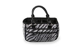 Zebra Sequin Ice Skating Bag Tennis Gym And Ballet Girls Athletic Bag