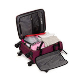 Cloe Carry-On 20 inch Luggage with 360º-spinner wheels in Burgundy Red Color