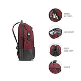 Solo Elite Backpack, Burgundy