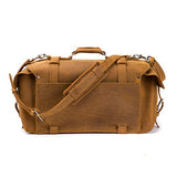 Saddleback Leather Side Pocket Duffel - Best Carry On, Travel Duffel Bag - 100 Year Warranty