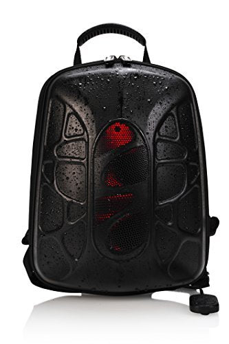 Trakk Shell Hiking Backpack With Waterproof Speaker - Lightweight Max-Bass Waterproof Shockproof