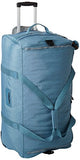 Kipling Women'S Discover Solid Large Wheeled Duffle Bag, Blue Bird