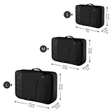 Ryaco Packing Cubes 3 Piece Sets Travel Home Storage Organisers Luggage Compression Pouches Great
