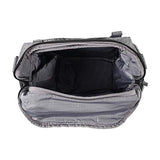 JuJuBe Travel Breast Pump Messenger/Tote Bag Onyx Collection, Gray Matter